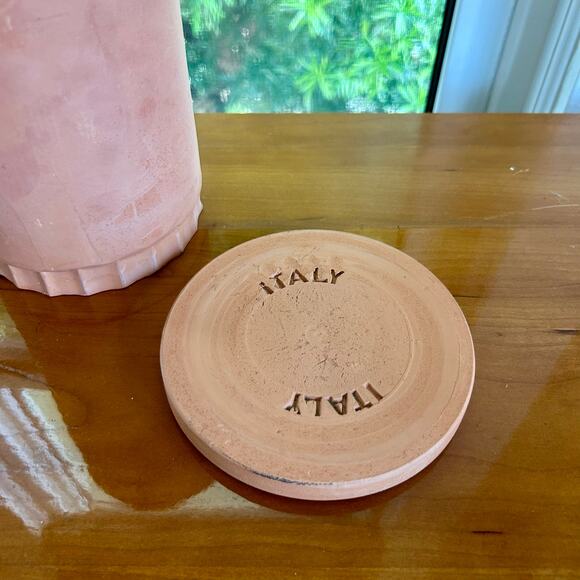 Vintage Italian Terracotta Wine Cooler with Lid – Vino Fresco Italy - Picture 7 of 14